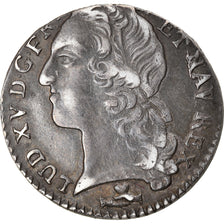 Münze, Frankreich, Louis XV, 1/10 Écu au bandeau, 1764, Dijon, SS+, Silber