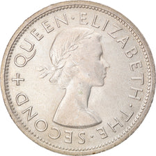 Coin, Southern Rhodesia, Elizabeth II, Crown, 1953, AU(55-58), Silver, KM:27