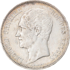 Münze, Belgien, Leopold I, 5 Francs, 5 Frank, 1865, SS, Silber, KM:17