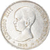Monnaie, Espagne, Alfonso XIII, 5 Pesetas, 1891, TTB, Argent, KM:689