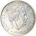 Moeda, Mónaco, Rainier III, 100 Francs, 1989, MS(60-62), Prata, KM:164