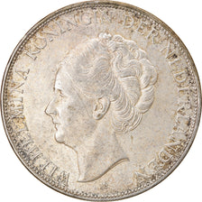 Moneda, Países Bajos, Wilhelmina I, 2-1/2 Gulden, 1938, MBC+, Plata, KM:165