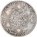 Coin, Morocco, 'Abd al-Aziz, Rial, 10 Dirhams, 1902/AH1320, EF(40-45), Silver