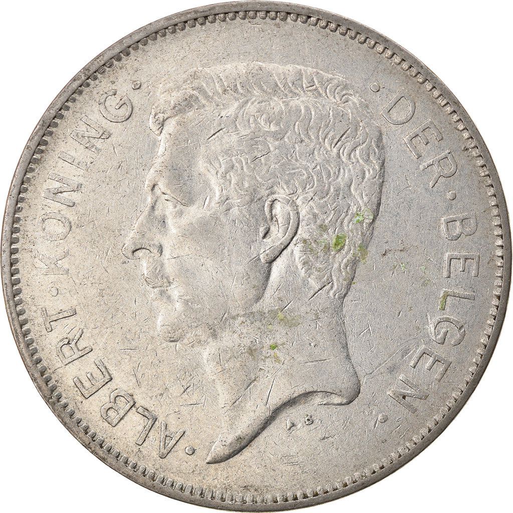Coin, Belgium, 20 Francs, 20 Frank, 1932, VF(30-35), Nickel, KM:102