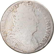 Münze, Frankreich, Louis XIV, 1/4 Ecu aux 3 couronnes, 1713, Amiens, SGE+