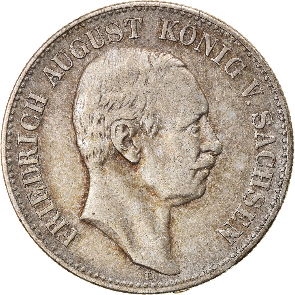 Moneda, Estados alemanes, SAXONY-ALBERTINE, Friedrich August III, 2 Mark, 1905