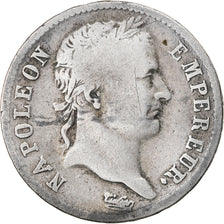 Coin, France, Napoléon I, Franc, 1808, Lyon, VF(20-25), Silver, KM:682.4
