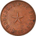 Coin, Chile, 1/2 Centavo, 1853, AU(50-53), Copper, KM:126