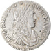 Monnaie, France, Louis XIV, 1/12 Écu au buste juvénile, 1664, Lyon, TTB