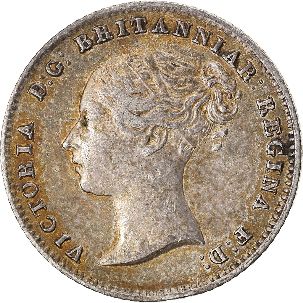 Monnaie, Grande-Bretagne, Victoria, 4 Pence, Groat, 1838, TTB, Argent, KM:731.1