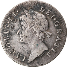 Coin, Great Britain, James II, 3 Pence, 1687, VF(30-35), Silver, KM:450