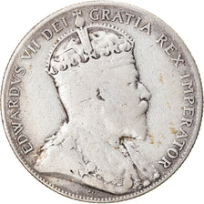 Monnaie, NEWFOUNDLAND, 50 Cents, 1904, TB, Argent, KM:11