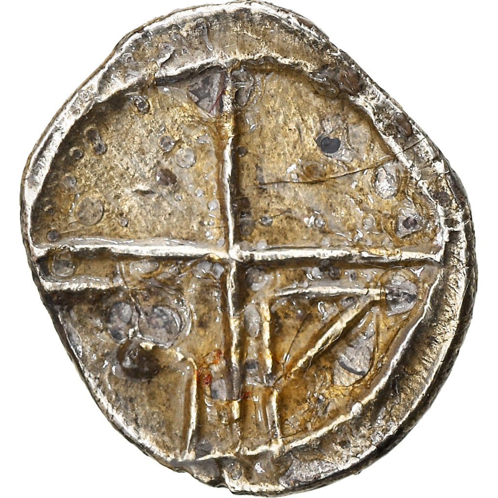 Coin, Massalia, Obol, Marseille, VF(20-25), Silver, SNG-Cop:723-8