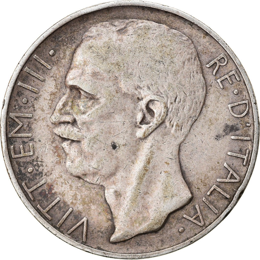 Monnaie, Italie, Vittorio Emanuele III, 10 Lire, 1927, Rome, TTB, Argent