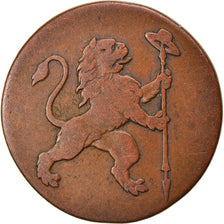 Moneda, PAÍSES BAJOS AUSTRIACOS, Liard, Oord, 1790, Brussels, BC+, Cobre, KM:44