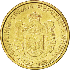 Coin, Serbia, Dinar, 2006, MS(63), Nickel-brass, KM:39