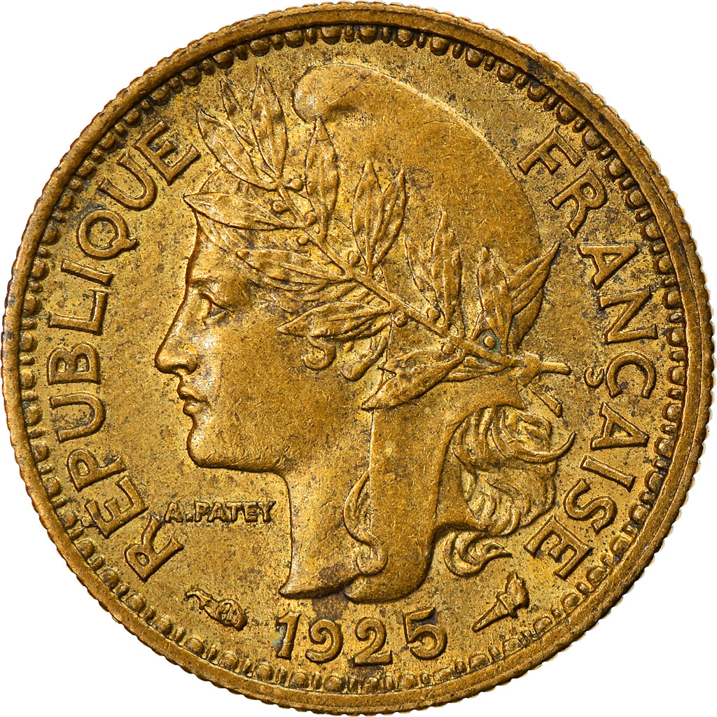 Coin, Cameroon, 50 Centimes, 1925, Paris, AU(50-53), Aluminum-Bronze, KM:1