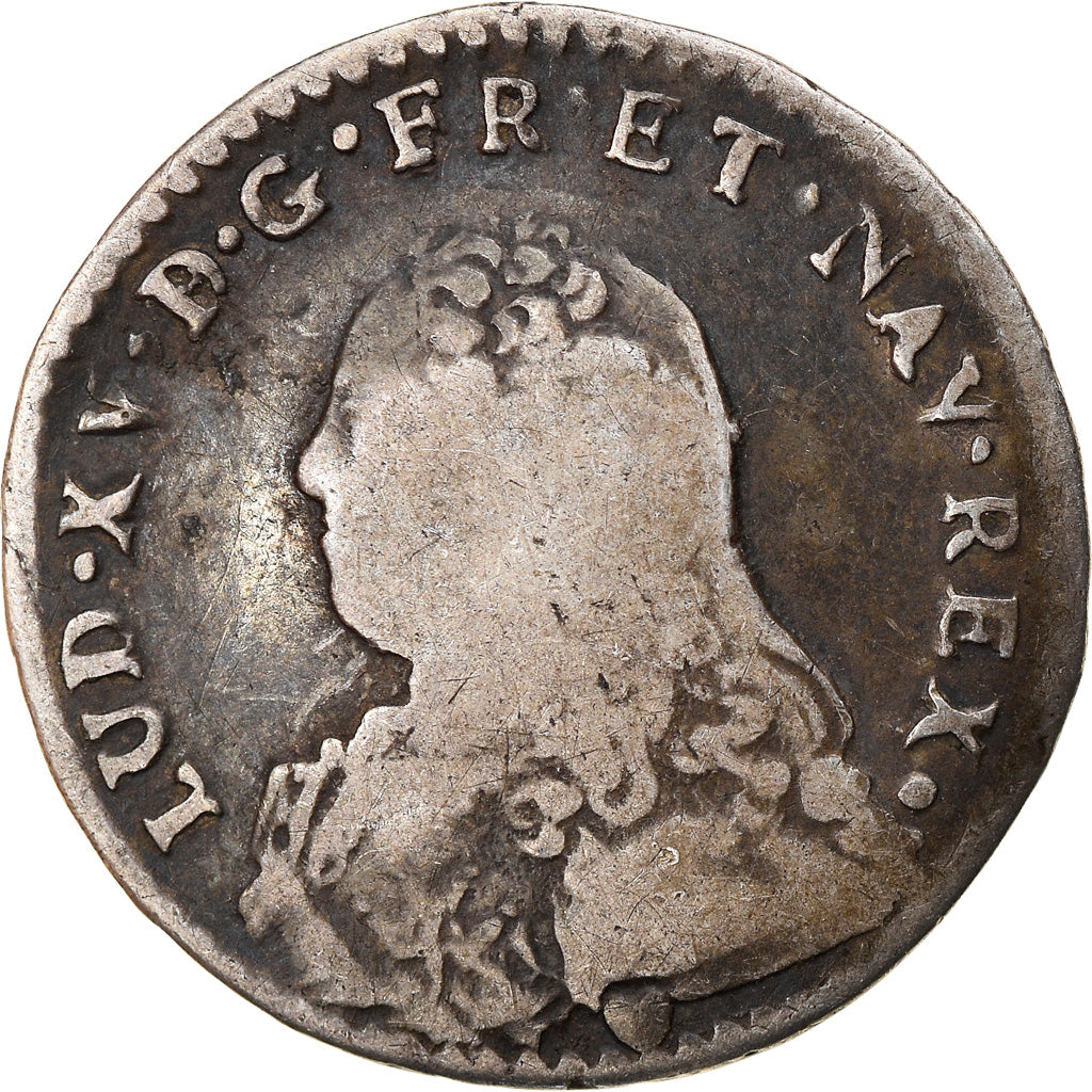 Münze, Frankreich, Louis XV, 1/10 Écu aux branches d'olivier, 1736