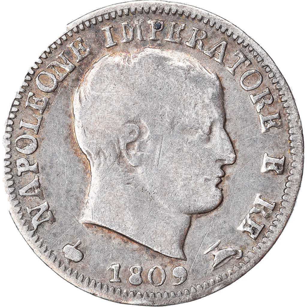 Coin, ITALIAN STATES, KINGDOM OF NAPOLEON, Napoleon I, 5 Soldi, 1809, Milan