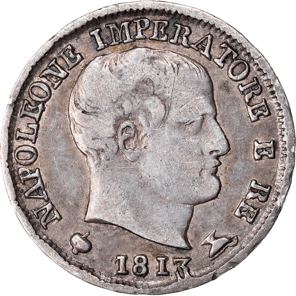 Coin, ITALIAN STATES, KINGDOM OF NAPOLEON, Napoleon I, 5 Soldi, 1813, Milan