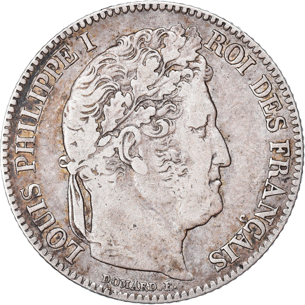 Coin, France, Louis-Philippe, Franc, 1847, Paris, VF(30-35), Silver, KM:748.1