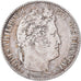 Moneta, Francia, Louis-Philippe, Franc, 1847, Paris, MB+, Argento, KM:748.1