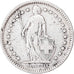 Moneta, Svizzera, 2 Francs, 1901, Bern, MB+, Argento, KM:21