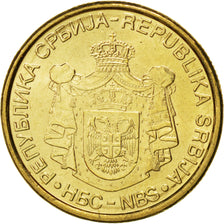 Moneta, Serbia, 2 Dinara, 2006, SPL, Nichel-ottone, KM:46