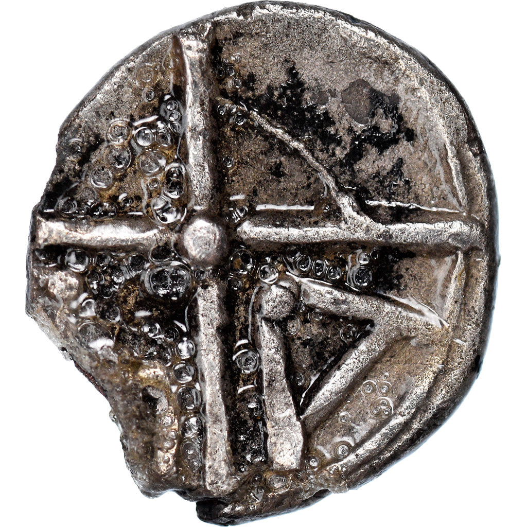 Coin, Massalia, Obol, Marseille, VF(20-25), Silver, SNG-Cop:723-8