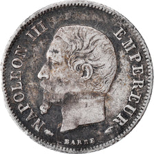 Moneta, Francja, Napoleon III, 20 Centimes, 1855, Paris, VF(30-35), Srebro
