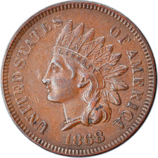 Coin, United States, Indian Head Cent, Cent, 1868, Philadelphia, EF(40-45)