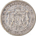 Coin, Bulgaria, Alexander  I, 50 Stotinki, 1883, VF(30-35), Silver, KM:6