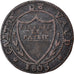 Moneta, CANTONI SVIZZERI, VAUD, 1/2 Batzen-5 Rappen, 1805, MB+, Biglione, KM:6