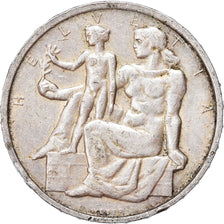 Coin, Switzerland, 5 Francs, 1948, Bern, EF(40-45), Silver, KM:48