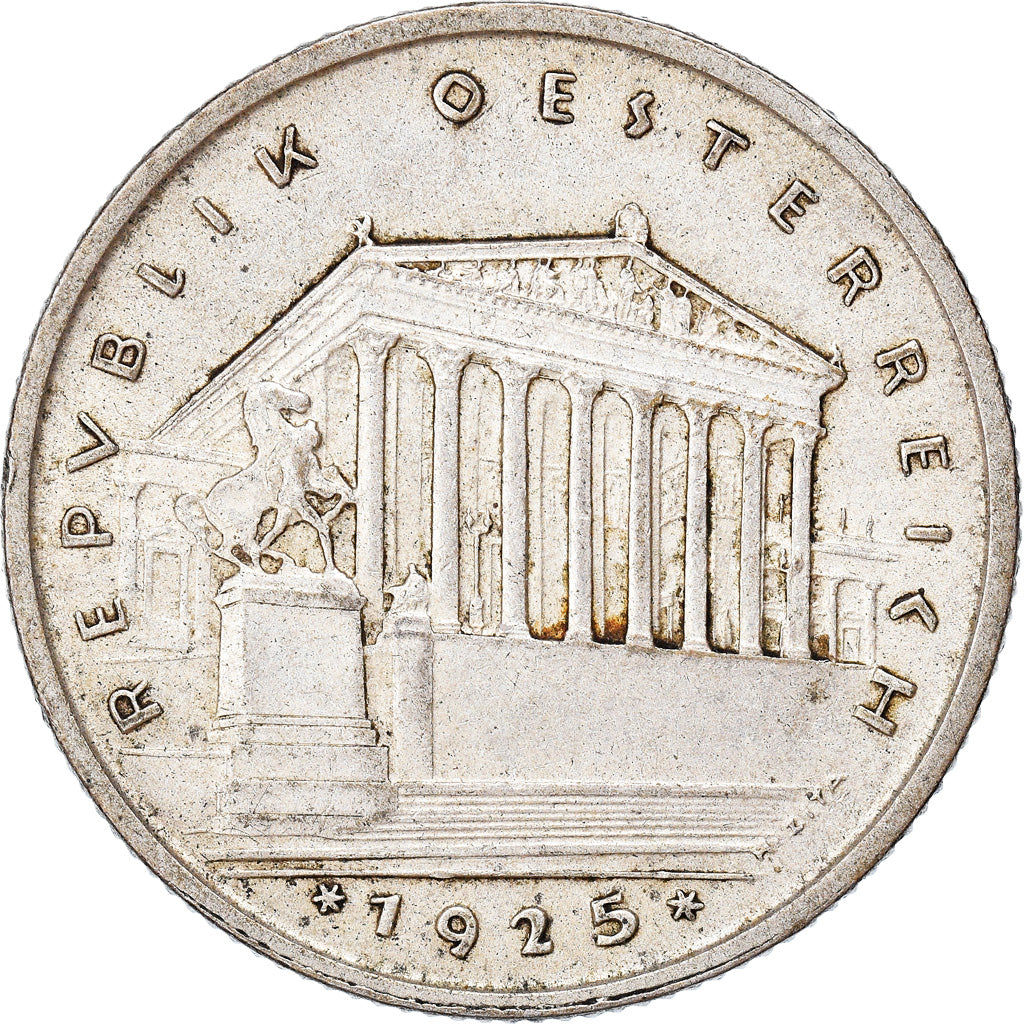 Moneta, Austria, Schilling, 1925, EF(40-45), Srebro, KM:2840