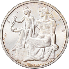 Coin, Switzerland, 5 Francs, 1948, Bern, AU(55-58), Silver, KM:48
