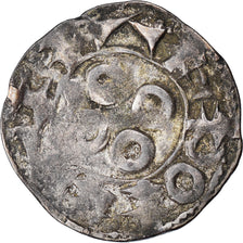 Coin, France, Languedoc, Anonymous, Denarius, VF(30-35), Billon, Boudeau:753
