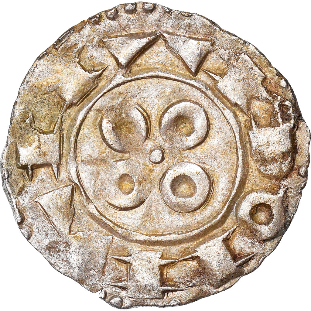 Coin, France, Languedoc, Anonymous, Denarius, EF(40-45), Billon, Boudeau:753
