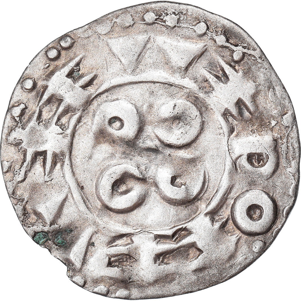 Moneta, Francia, Languedoc, Anonymous, Denarius, BB, Biglione, Boudeau:753