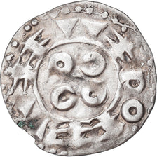 Moneta, Francia, Languedoc, Anonymous, Denarius, BB, Biglione, Boudeau:753