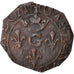 Moneda, Francia, DOMBES, Gaston d'Orléans, Liard, 1650, Trévoux, MBC, Vellón