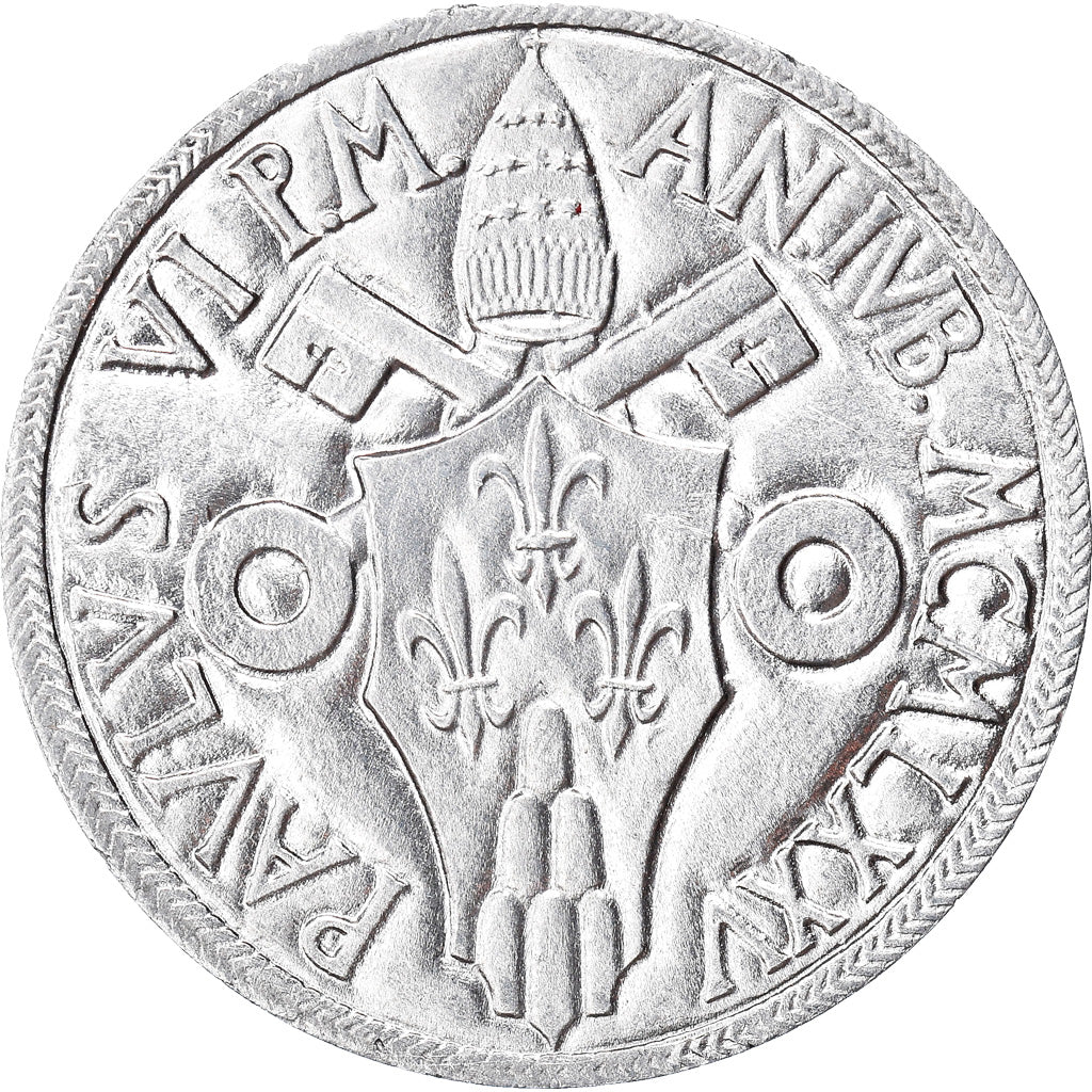 Monnaie, Cité du Vatican, Paul VI, Lira, 1975, FDC, Aluminium, KM:124