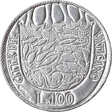 Moneta, PAŃSTWO WATYKAŃSKIE, Paul VI, 100 Lire, 1975, MS(65-70), Stal
