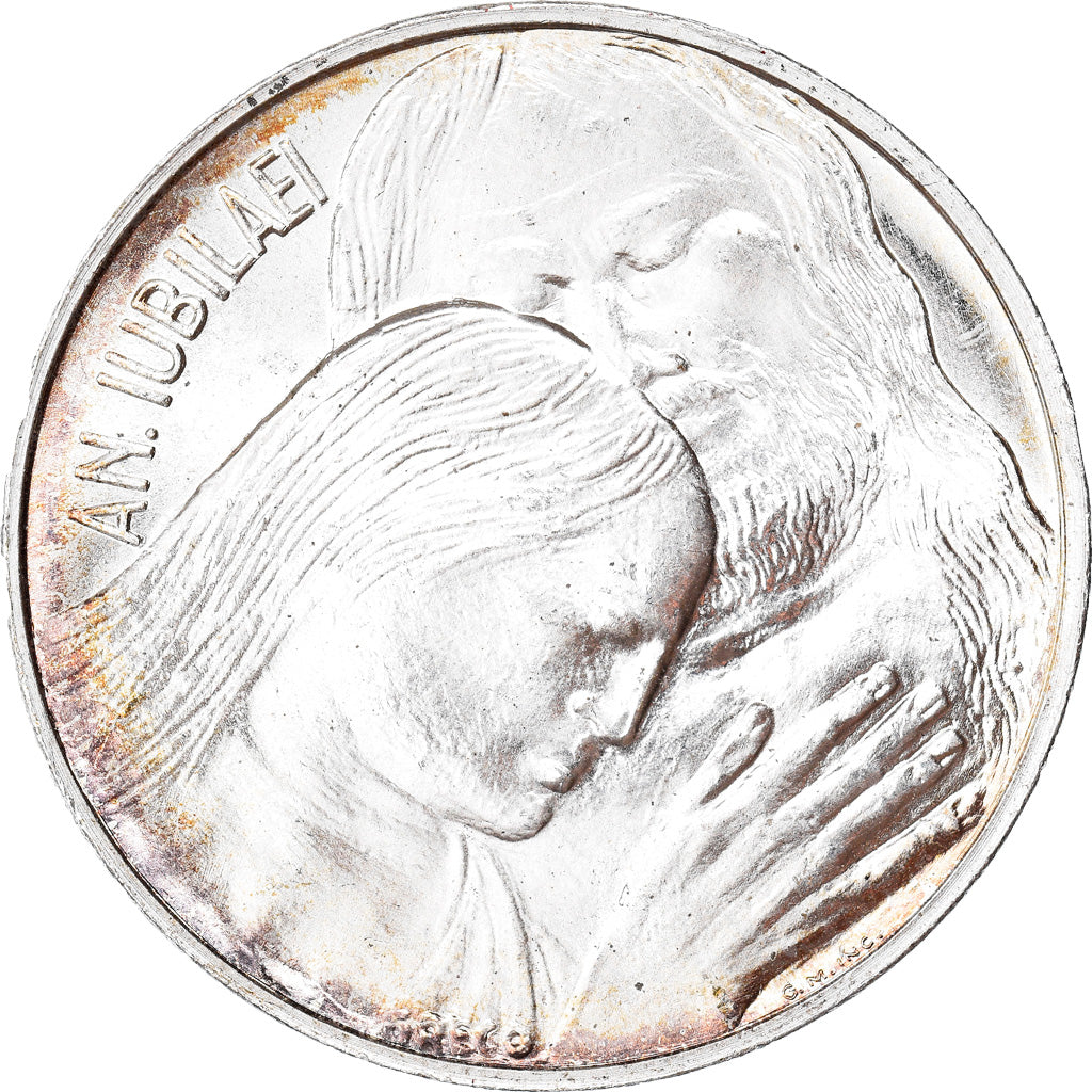 Coin, VATICAN CITY, Paul VI, 500 Lire, 1975, MS(65-70), Silver, KM:131