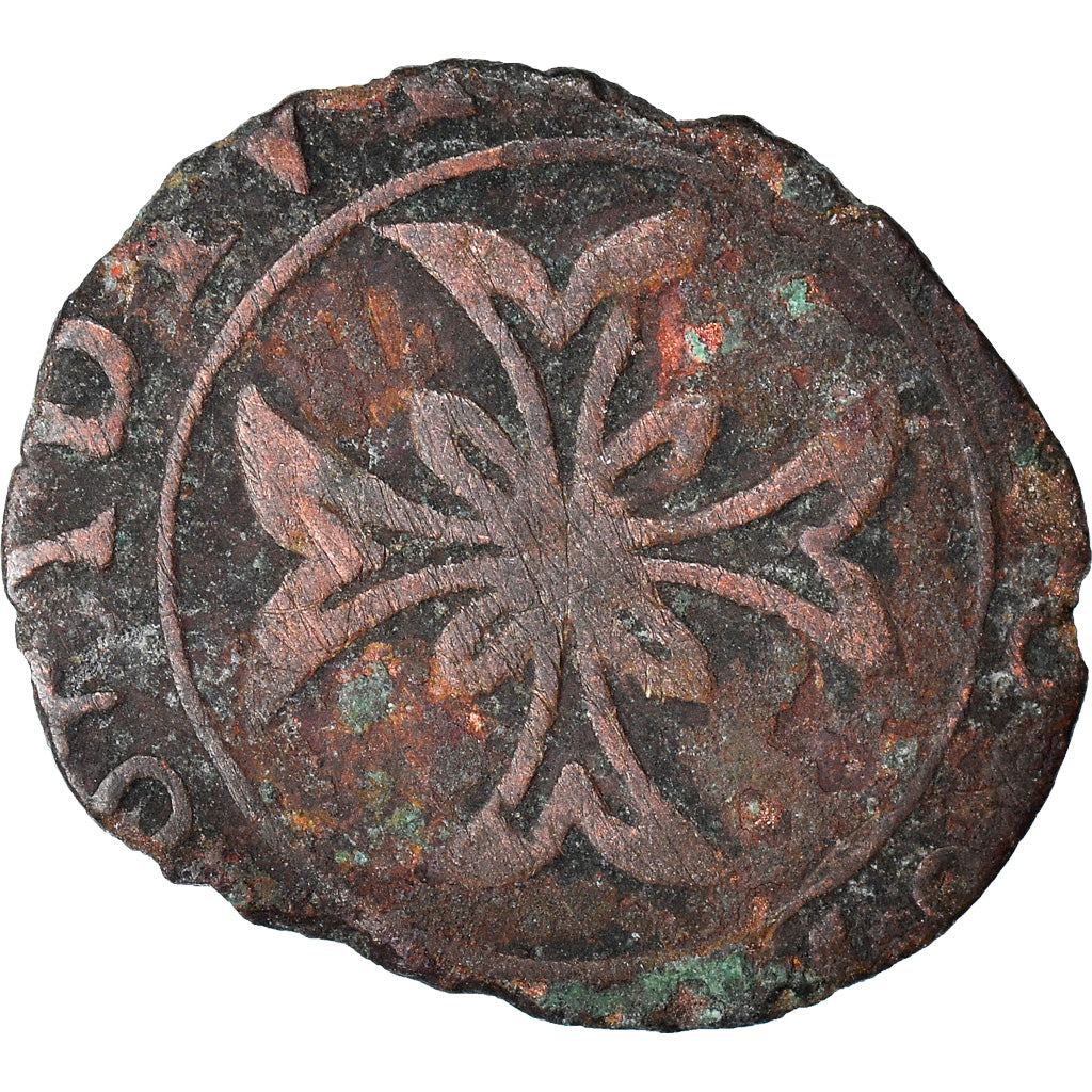 Münze, Frankreich, DOMBES, Anne-Marie-Louise d'Orléans, Liard, Uncertain date