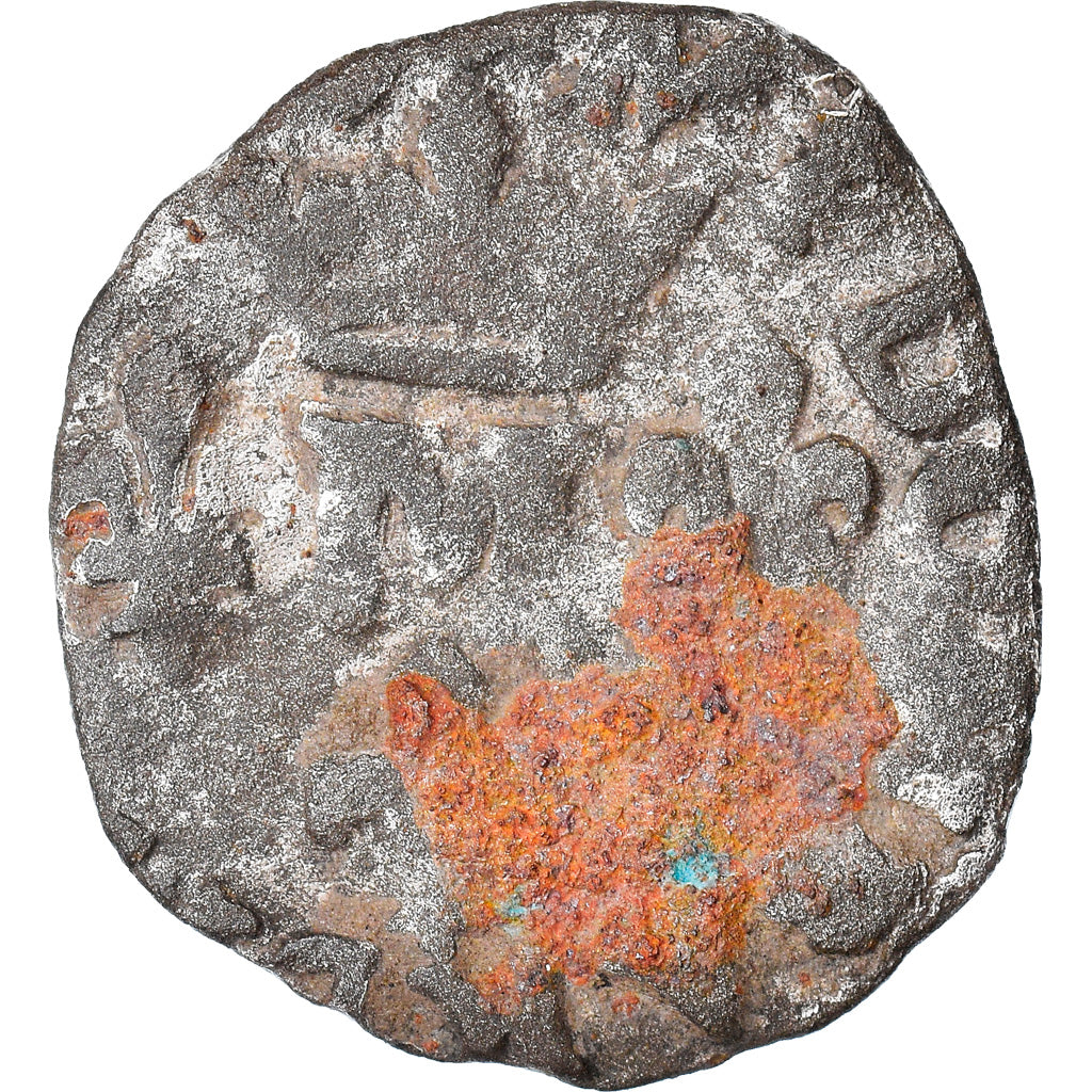 Moneta, Francja, DOMBES, Marie de Montpensier, Liard, Uncertain date, Trévoux