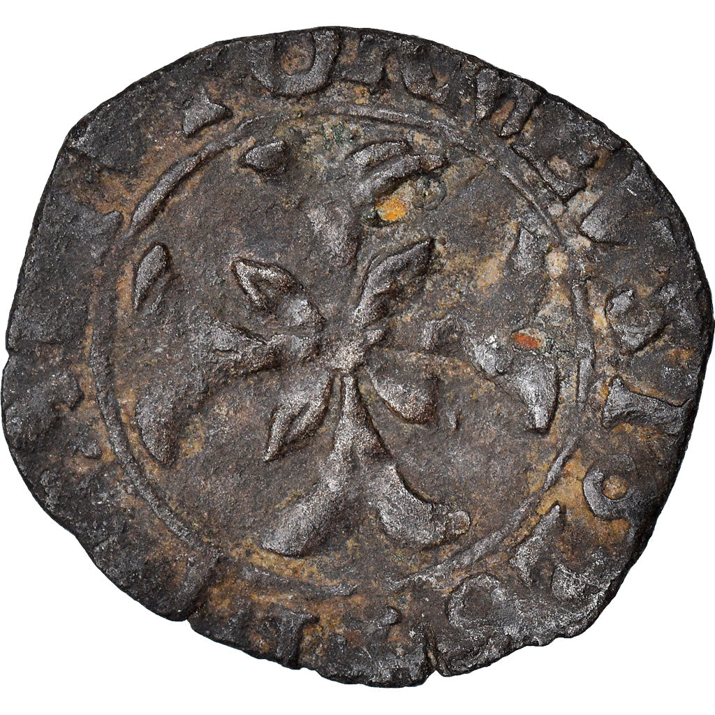 Monnaie, France, DOMBES, Marie de Montpensier, Liard, 1626, Trévoux, TB+