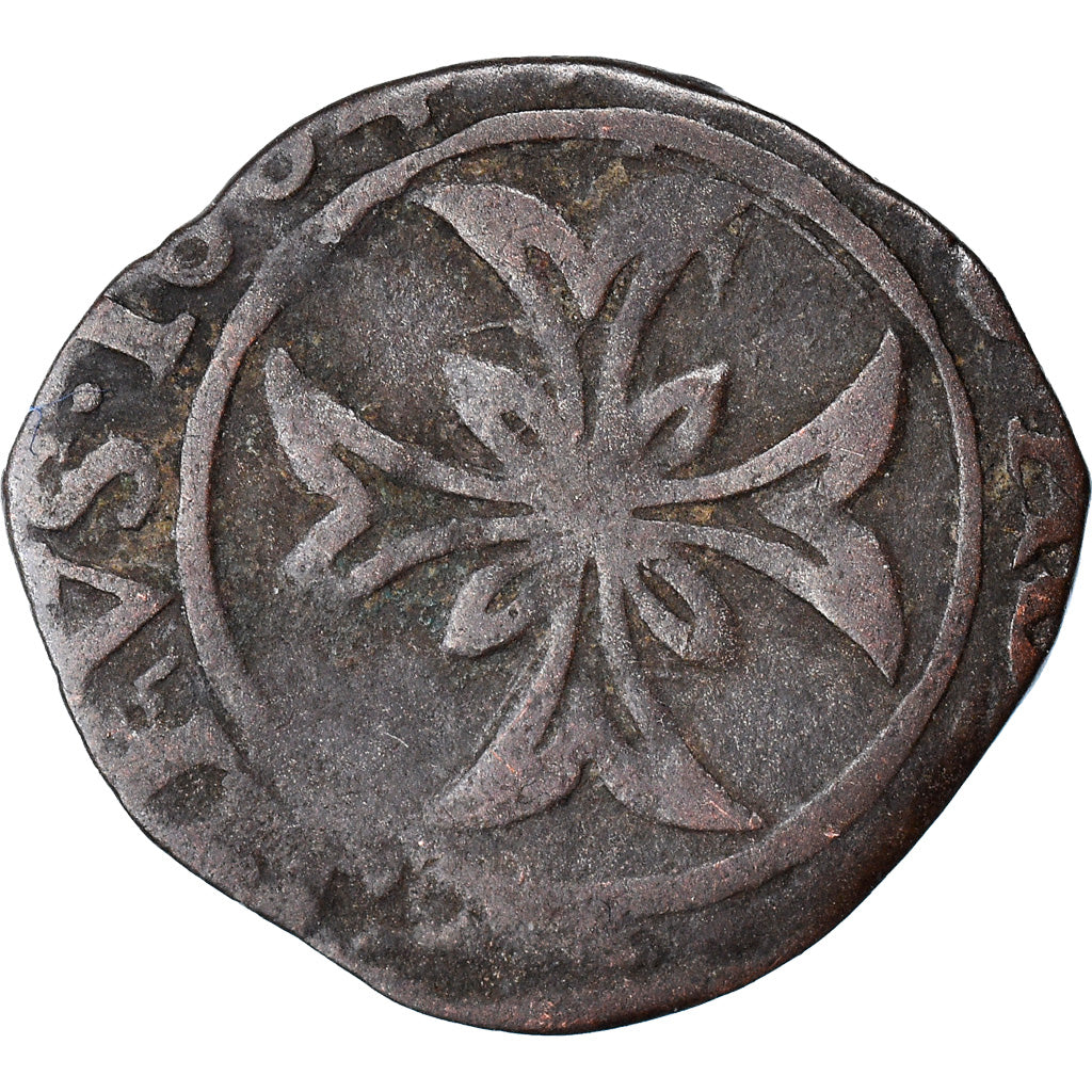 Monnaie, France, DOMBES, Anne-Marie-Louise d'Orléans, Liard, 1664, Trévoux