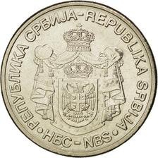 Coin, Serbia, 20 Dinara, 2009, MS(63), Copper-Nickel-Zinc, KM:52