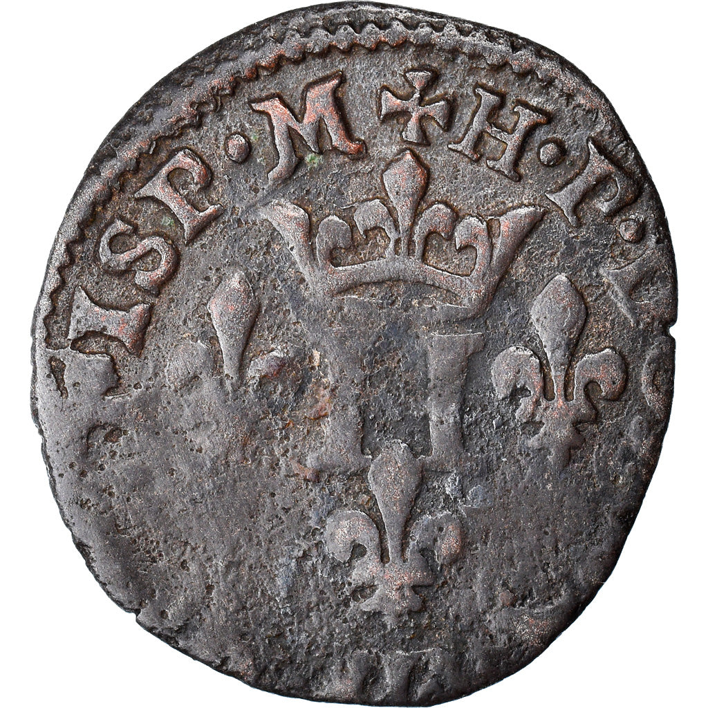 Münze, Frankreich, DOMBES, Henri II de Montpensier, Liard, Uncertain date